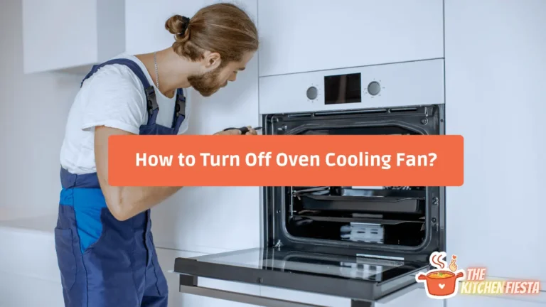 How to Turn Off Your Oven Cooling Fan After Baking?