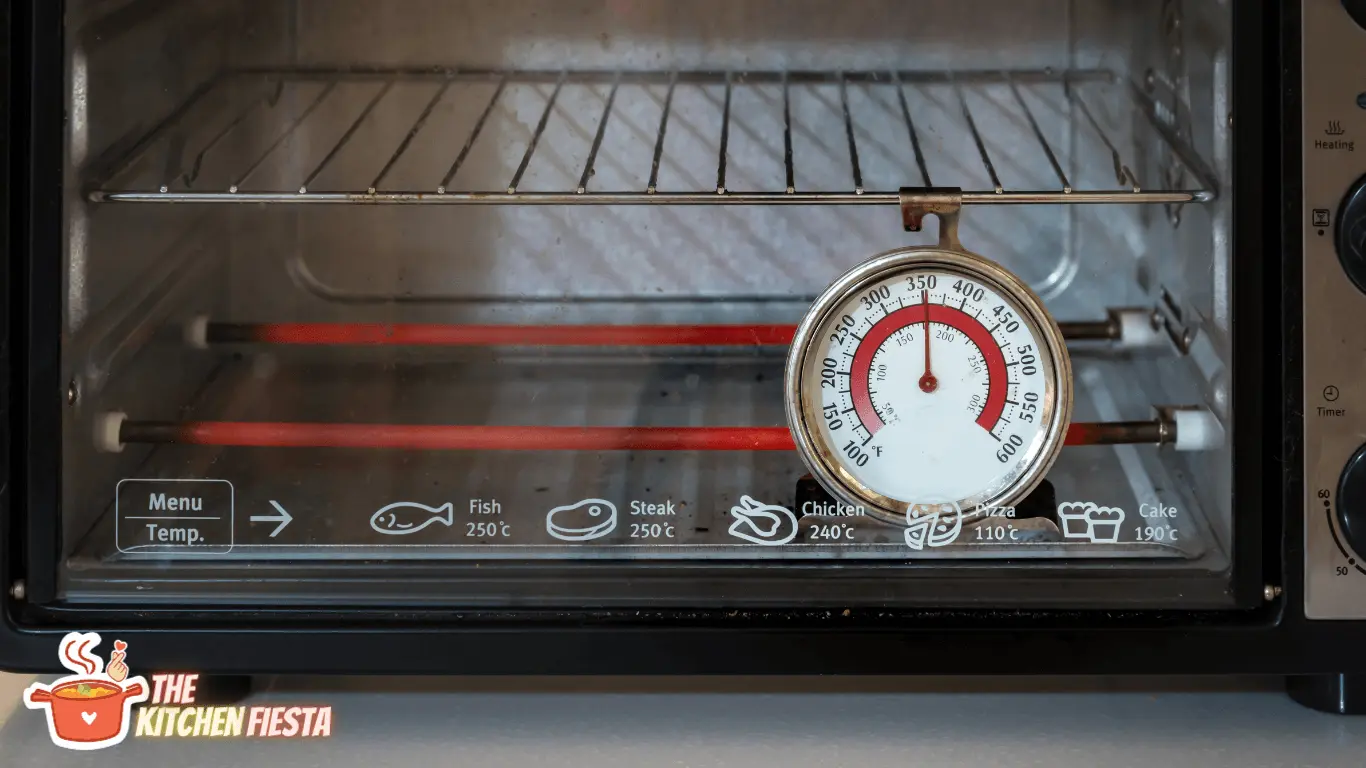 Warm Setting Temperature on an Oven