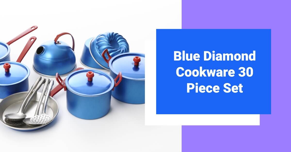 Blue Diamond Cookware 30 Piece Set