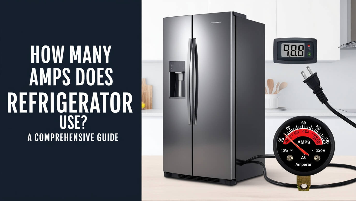 How Many Amps Does a Refrigerator Use? A Comprehensive Guide