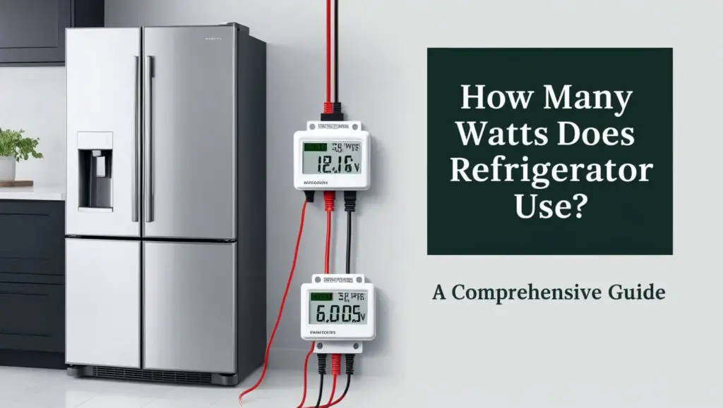 How Many Watts Does a Refrigerator Use? A Comprehensive Guide