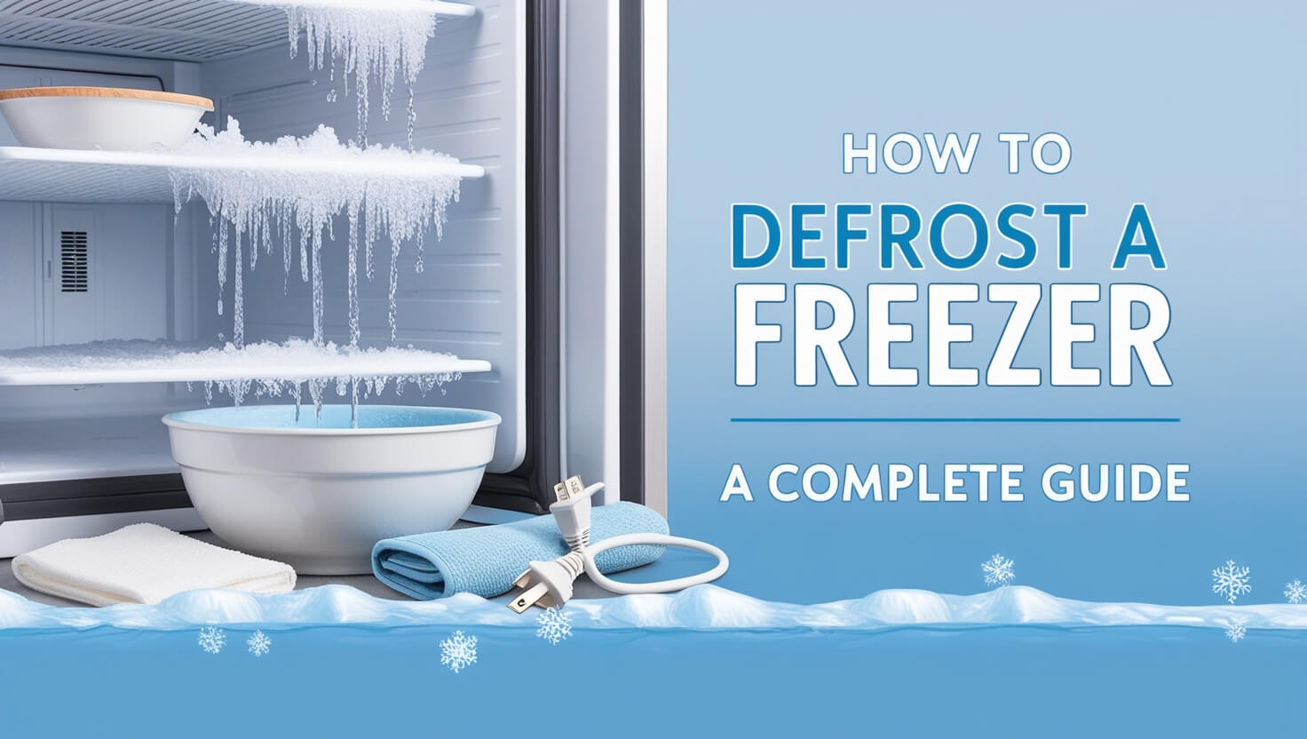 How to Defrost a Freezer: A Complete Guide