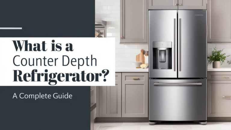 What Is a Counter Depth Refrigerator? A Complete Guide