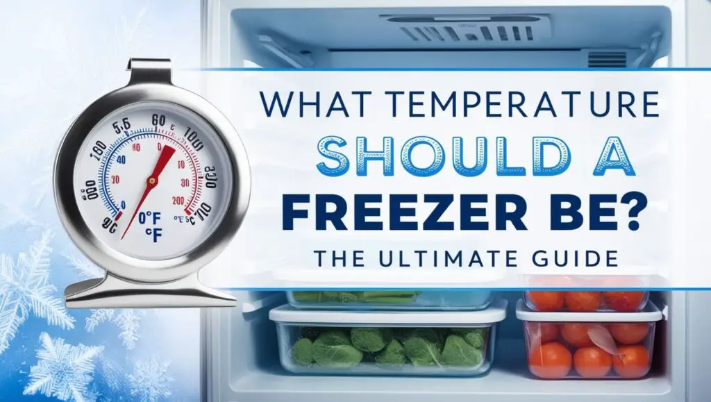 What Temperature Should a Freezer Be? The Ultimate Guide