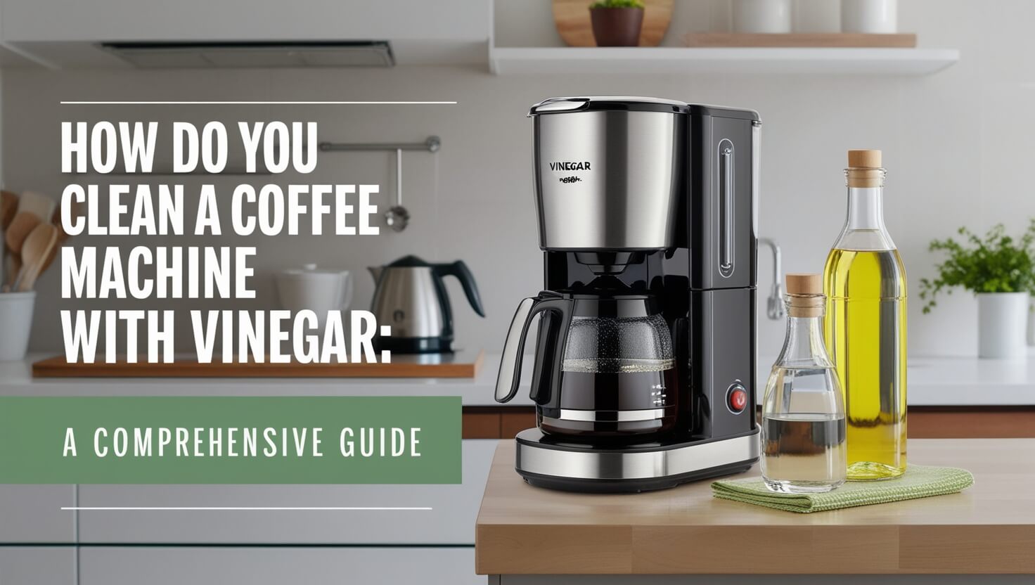 How Do You Clean A Coffee Machine With Vinegar: A Comprehensive Guide