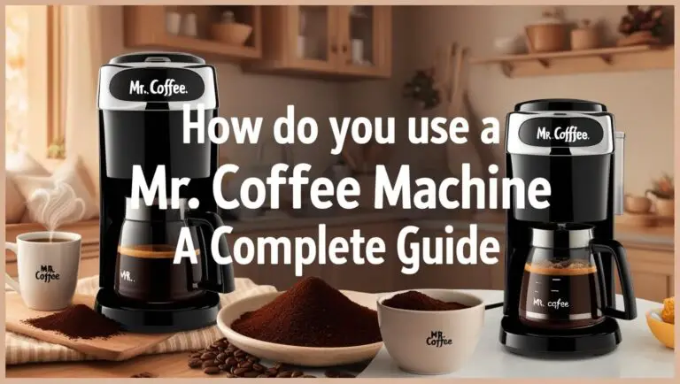 How Do You Use a Mr Coffee Machine: A Complete Guide