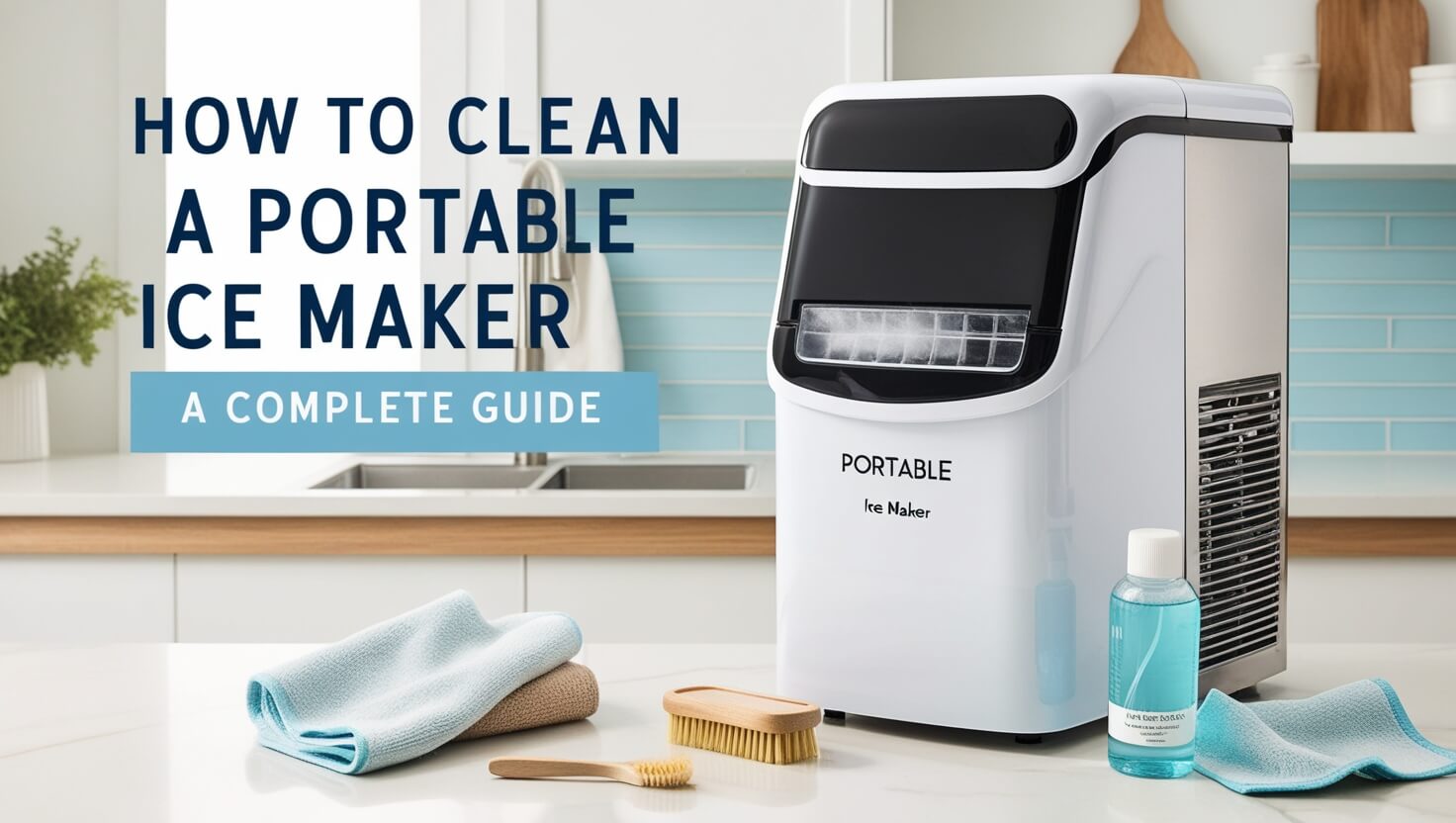 How to Clean a Portable Ice Maker: A Complete Guide