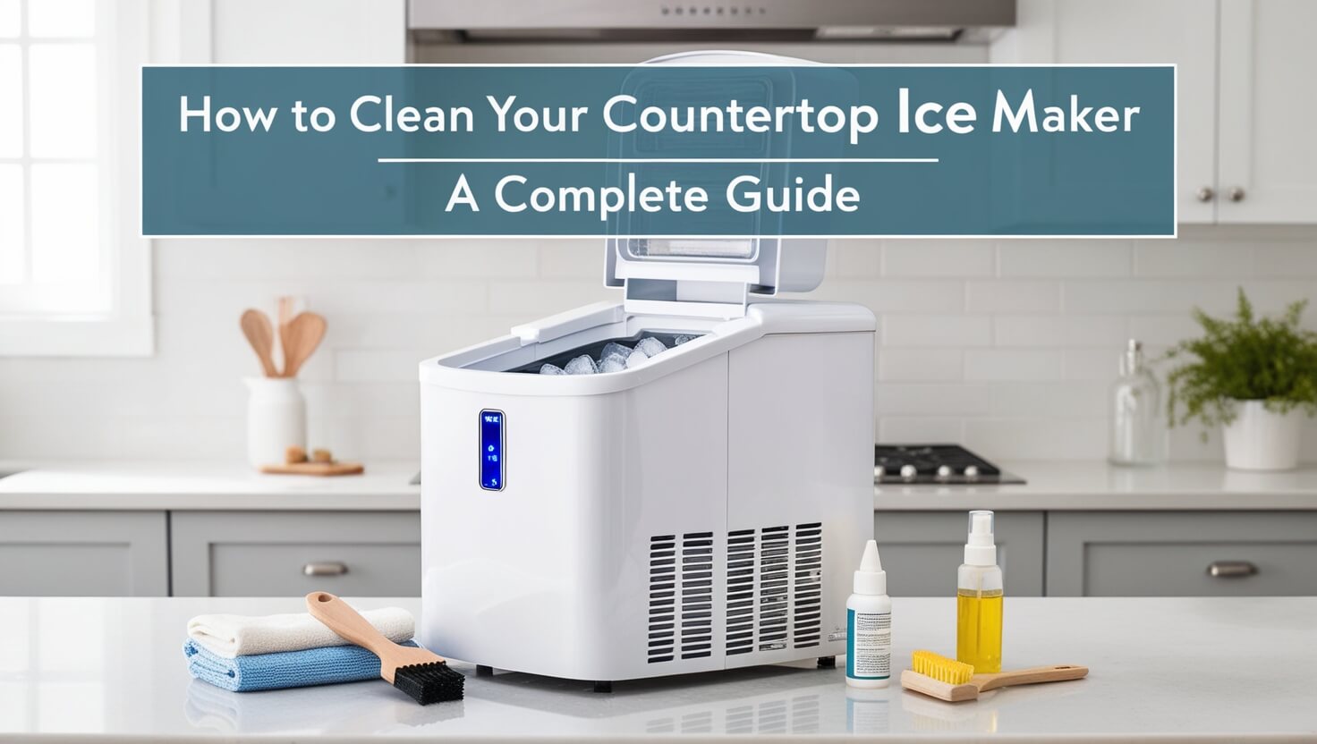 How to Clean Your Countertop Ice Maker: A Complete Guide