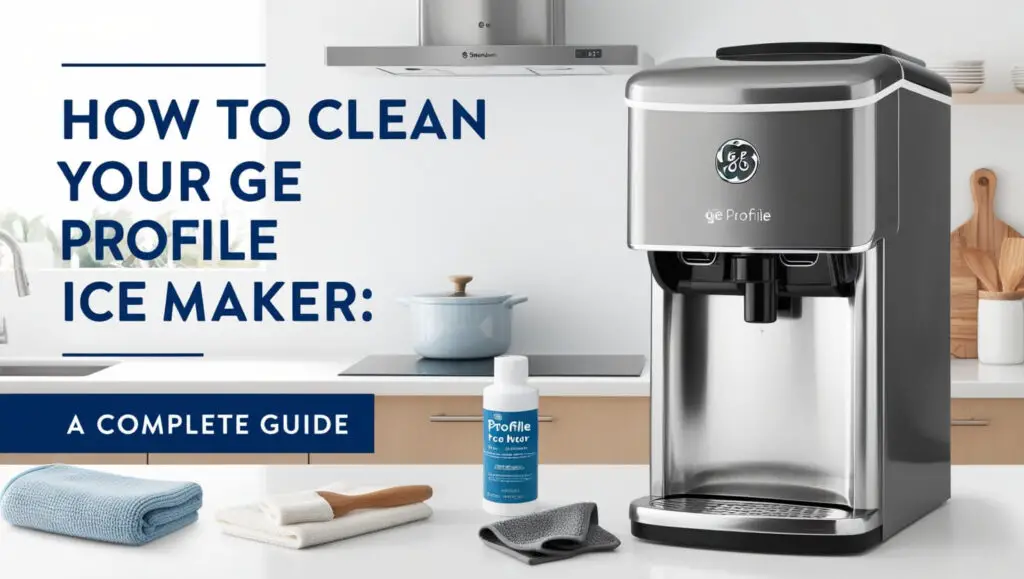 How to Clean Your GE Profile Ice Maker: A Complete Guide