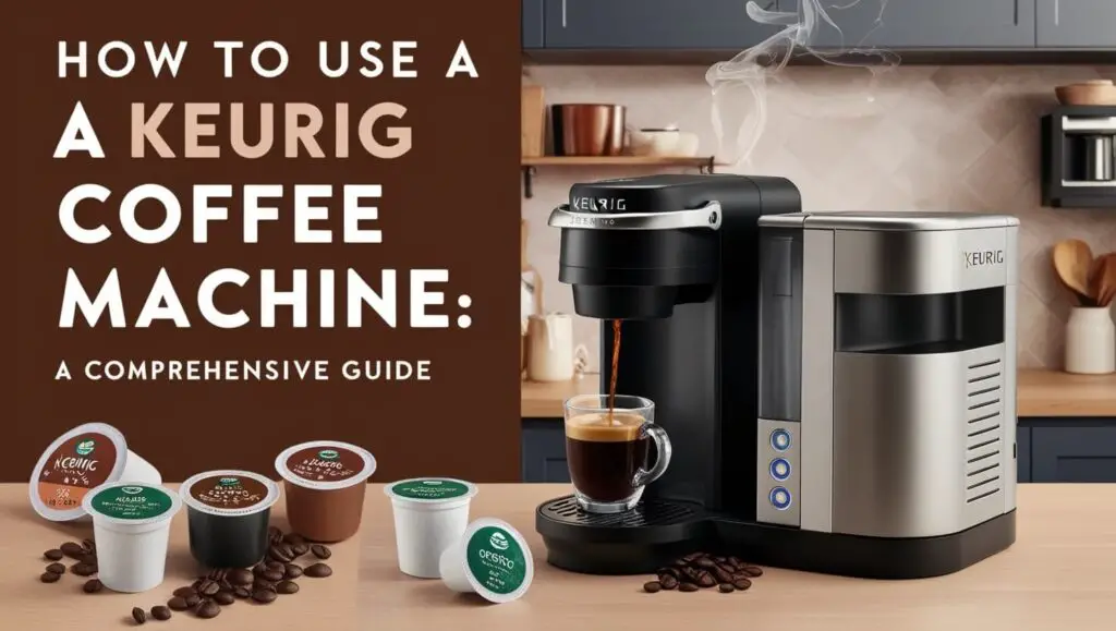 How to Use a Keurig Coffee Machine: A Comprehensive Guide